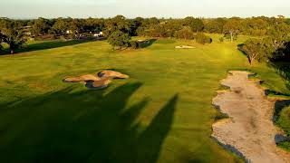 Sandy Golf Links Melbourne Australia 3rd Hole [upl. by Allrud667]