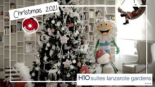 Christmas 2021 at H10 Suites Lanzarote Gardens [upl. by Artie]