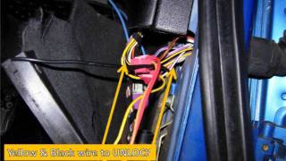 Ford KA Remote Central Locking Tutorial  How to fit yourself [upl. by Anecusa69]