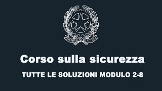 Alternanza Scuola Lavoro  Corso Sulla Sicurezza  TUTTE LE RISPOSTE alternanza MIUR Risposte [upl. by Cassady]