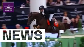 Absolutely tremendous performance by Simon Delestre  News  Longines FEI Jumping World Cup™ [upl. by Map914]