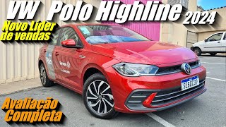 Avaliação Novo Polo HIGHLINE 2024 Pontos positivos Negativos Consumo Entendam porque vende tanto [upl. by Jeddy]