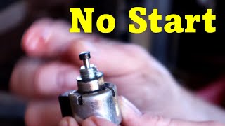 Riding Mower Wont Start  How to Fix Fuel Solenoid [upl. by Brannon831]