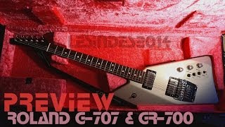 Roland G707  GR700 Guitar Synthesizer  Preview [upl. by Phenice757]