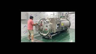 SUMPOT Water Spray Retort Machine retort autoclave [upl. by Chernow956]