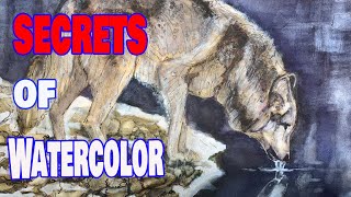 Cool Drink  How To Paint Animal in Watercolor and Gouache [upl. by Balac]