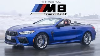 The BMW M8 Competition Cabriolet is an Insane Twin Turbo V8 Convertible [upl. by Ihcehcu]