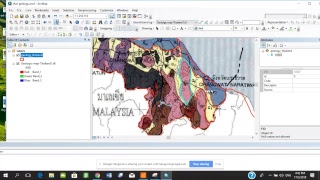 Digitizing Geological Map [upl. by Onairelav]