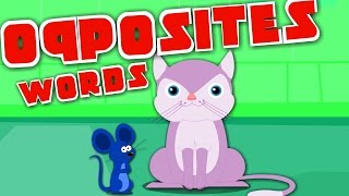 Opposites Song  Kids Nursery Rhymes  Learn Opposites [upl. by Nytsua]