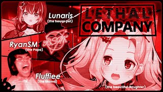 Lethal Company Family Bonding Time w LunarisUrufi  FluffiieeAlHadat amp RyanSM 【MyHolo TV】 [upl. by Gardol]