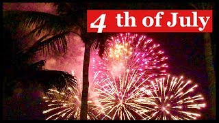 4th of July 2018 Downtown Miami Fireworks [upl. by Neirbo]