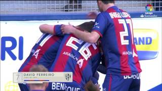 Resumen de SD Huesca vs Real Valladolid 10 [upl. by Mauretta459]