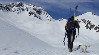 My First Time Backcountry Ski Touring  Canadian Rockies Van Life [upl. by Iralav541]