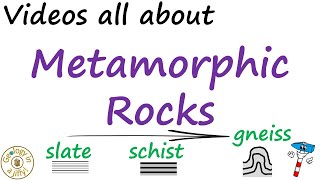 Videos all about metamorphic rocks [upl. by Yllet]