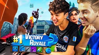 ON ESSAIE DE JOUER A DEUX SUR LE MÊME PC AVEC MICHOU SUR FORTNITE BATTLE ROYALE [upl. by Usanis]