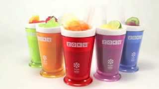 แก้วทำสเลอปี้ ทำสเลอร์ปี้ง่ายๆ เพียง 7 นาที  Zoku Slush amp Shake Maker [upl. by Sueahccaz]