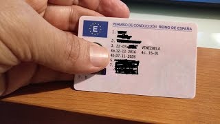 Canje de licencia de conducir en España para extranjeros [upl. by Conti]