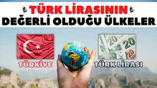 Türk Lirasının Değerli Olduğu Ülkeler  2022  TÜM ÜLKELER [upl. by Tiler]