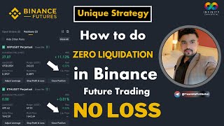 Zero Liquidation in Binance Futures Trading l Liquidation Zero Strategy  Never Loss Strategy [upl. by Fiora]