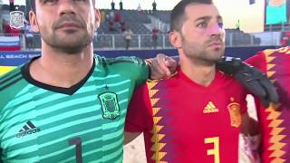 Resumen Egipto 76 España Copa Intercontinental de fútbol playa [upl. by Lotsirhc]