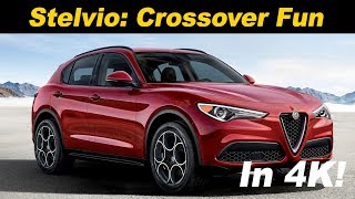 2018 Alfa Romeo Stelvio Review and Road Test In 4K [upl. by Symon]