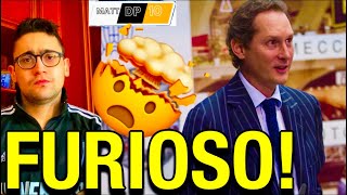 BLITZ ELKANN JUVENTUS ALLA CONTINASSA ARRIVA LA FURIA CONTRO UN DIRIGENTE [upl. by Kohcztiy]