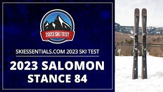 2023 Salomon Stance 84  SkiEssentialscom Ski Test [upl. by Ellenij]