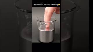 Density of mercury mercury scince experiment viralshort shorts yt neet chemistry [upl. by Braunstein]