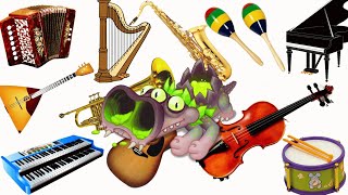 Instruments of My Singing Monsters  All Sounds amp Animations [upl. by Yllim]