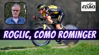 ROGLIC machaca en la CRONO [upl. by Kurzawa]