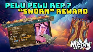 FFXIV Pelu Pelu Reputation 7  Sworn  Rank Up Day Rewards [upl. by Anemix]