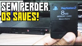 Como apagar DADOS CORROMPIDOS no MEMORY CARD de PS2 SEM PERDER OS SAVES [upl. by Nedda416]