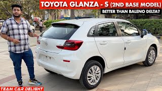 Glanza S variant 2023  Walkaround with On Road Price Service cost  Toyota Glanza 2022 [upl. by Chui]