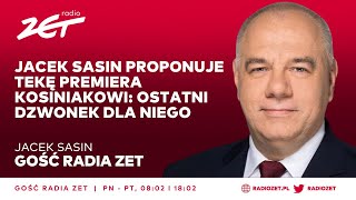 Jacek Sasin proponuje Kosiniakowi tekę premiera Ostatni dzwonek dla niego [upl. by Atilrac889]