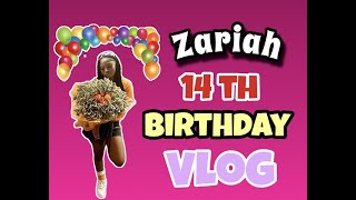 The Best 14th Birthday Vlog We Got So Lit [upl. by Larine]