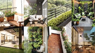 New garden Balcony Design New Amazing Ideas [upl. by Prober]