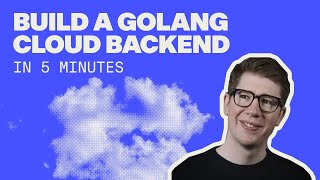 How to build a Golang Backend in 5 minutes [upl. by Tdnaltroc]