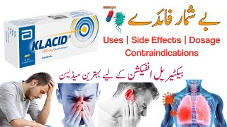 klacid tablet uses in urdu  klacid clarithromycin 500 mg  clarithromycin  klacid 500 mg [upl. by Beyer]