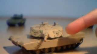 Fabbri Diecast 172 M1 Abrams MBT [upl. by Lyrrehs]