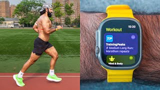 How I Use My Apple Watch for Running  Marathon Prep [upl. by Cott]