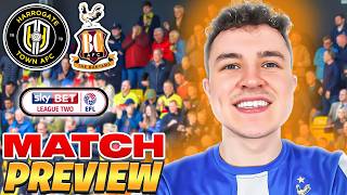 YORKSHIRE DERBY  Harrogate Town vs Bradford City Match Preview [upl. by Ferdy]