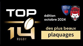 Top 14 des plaquages EDR LOU octobre 2024 [upl. by Adnalro]