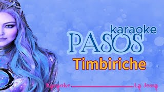 PASOS TIMBIRICHE KARAOKE [upl. by Perrie]