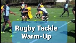 Rugby Tackle Warmup for Contact [upl. by Tezzil]