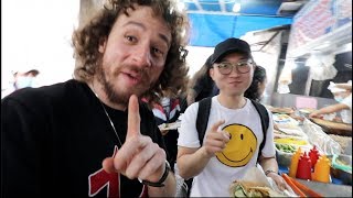 UN DÍA CON LUISITO COMUNICA PROBANDO COMIDA BARATA [upl. by Jammie633]