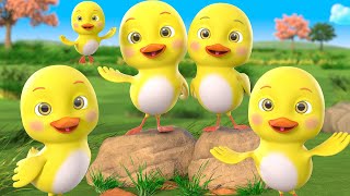 Five Little Ducks  Kids Songs  Beep Beep Nursery Rhymes [upl. by Ramel]