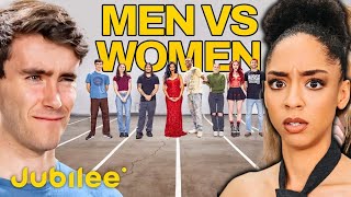 REACTION Men vs Women on Cheating Monogamy amp More [upl. by Hanafee]