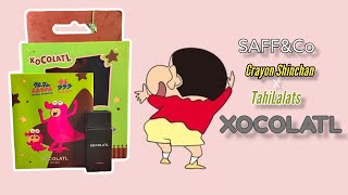 Review Parfum Lokal  SAFFampCo  Xocolatl feat Crayon Shinchan x TahiLalats [upl. by Martynne83]