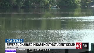 Dartmouth frat members sorority face charges in students drowning [upl. by Krahling]