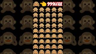 Find the odd emoji challeng emoji emojichallengequiz challeng [upl. by Liw534]